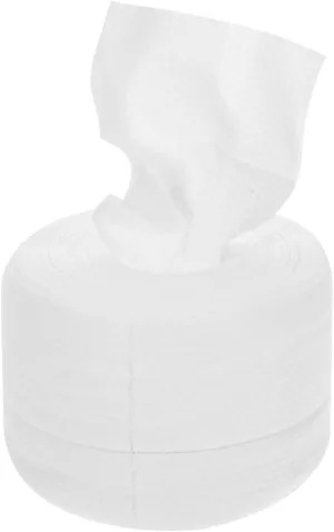 1 Pcs Cotton Face Cleaner Facial Cleansing Towel Makeup Remover Towel Face Accessories Cosmetics Remover White Generic