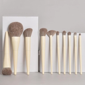 10 sets of super soft loose powder eyeshadow highlighter, foundation brush, make up brushes, concealer brush, makeup brush set, makeup brushes