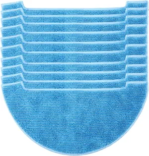 10pcs Replacement Mop Pads Mop Cloth for ILIFE V8s ILIFE V80 Max V3x Vacuum Replacement Parts ilife V80 Max Mop