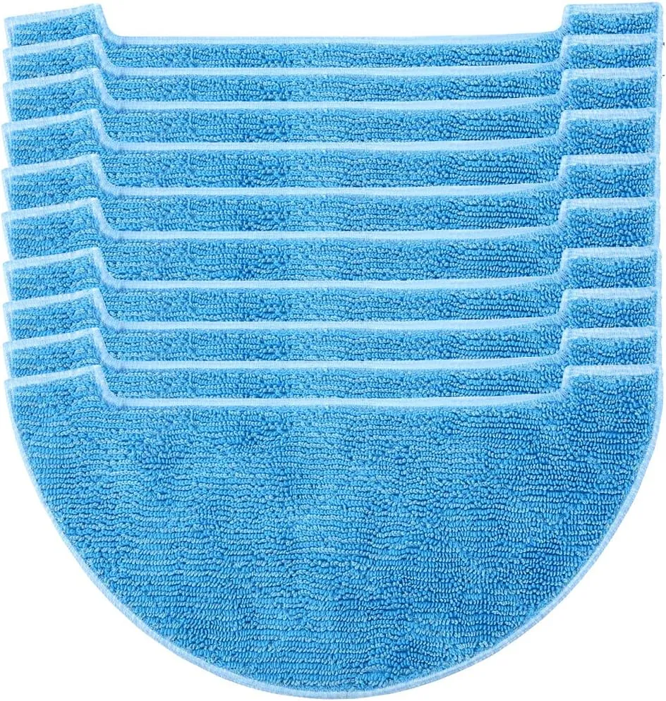 10pcs Replacement Mop Pads Mop Cloth for ILIFE V8s ILIFE V80 Max V3x Vacuum Replacement Parts ilife V80 Max Mop