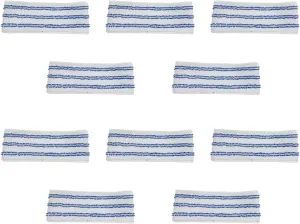 10PCS Steam Cleaner Pads，Compatible For Polti Vaporetto ，Compatible For Vaporflexi Brush Eco Pro 3.0， Microfiber Steam Mop Cloths