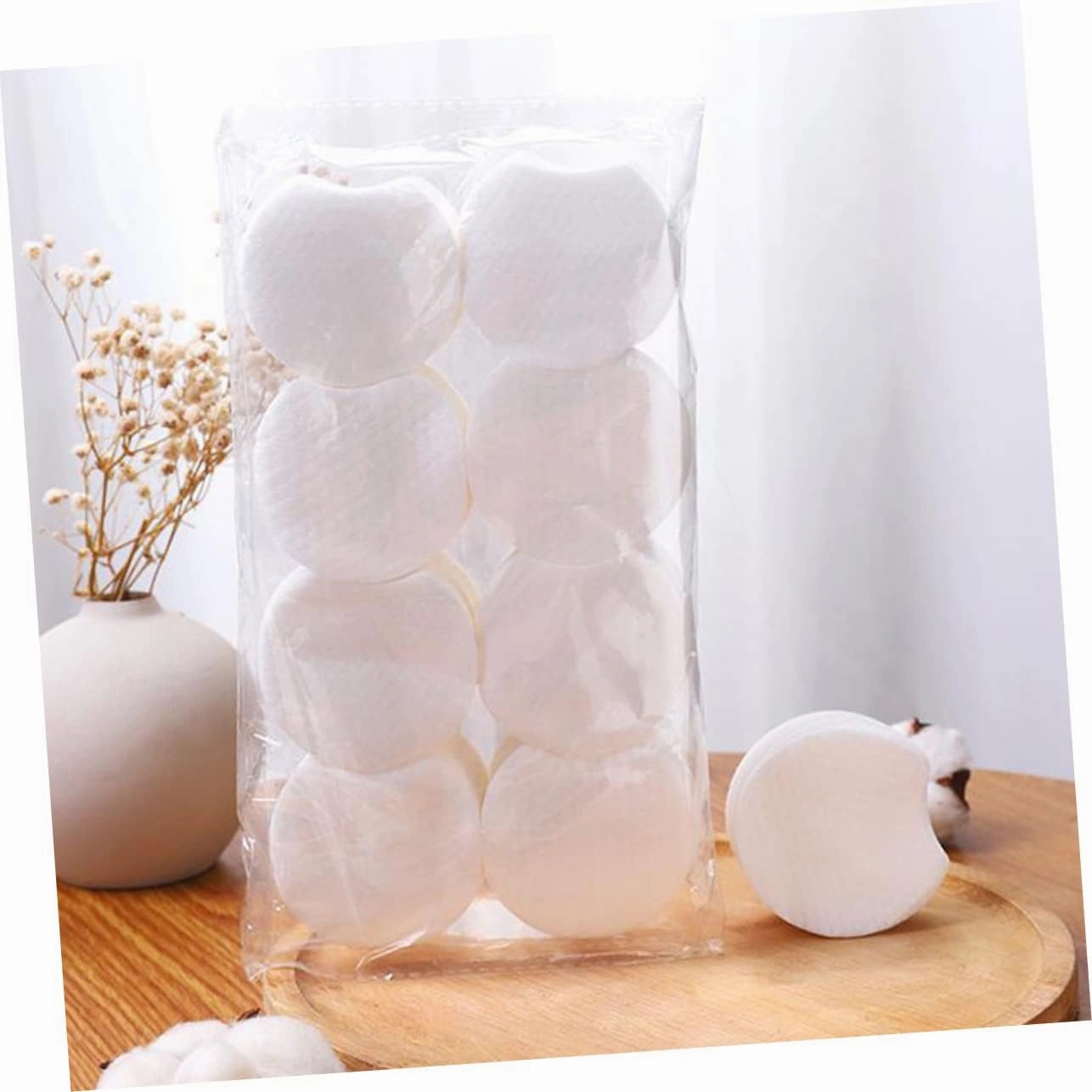 1200 Sheets Disposable Face Makeup Remover Pads Soft Thicker for Deep Cleansing