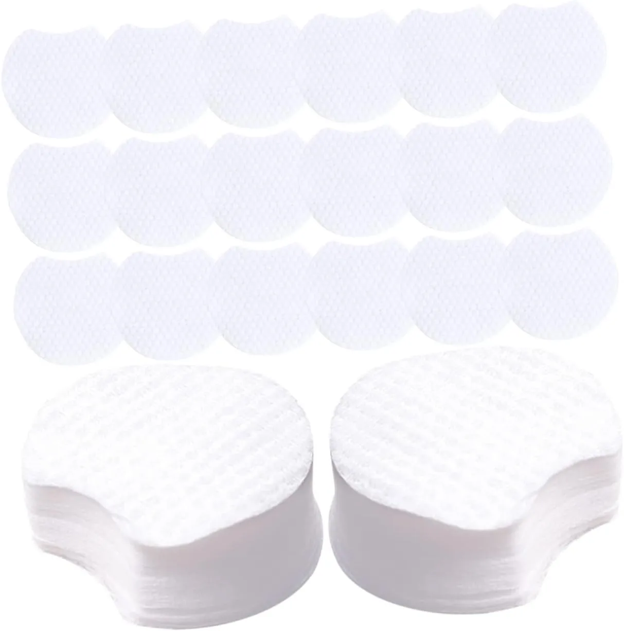 1200Pcs Makeup Remover Pads Thick Non Woven Cosmetic Cloth Pads for Deep Cleansing Gentle Exfoliation and Daily Skin Care for All Skin Types Go Use