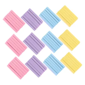 144Pcs Compressed Facial Sponge for Makeup Removal and Deep Cleansing for All Skin Types Gentle Face Cleaning Pad for Daily Use Random Color