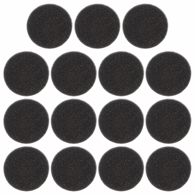 15pcs Makeup Brush Cleaning Sponge Make up Sponges for Face Color Removal Cleaner Sponge Eye Shadow Brush Scrubber Makeup Sponge Dry Cleaning Sponges Brush Cleaning Tools Cosmetics