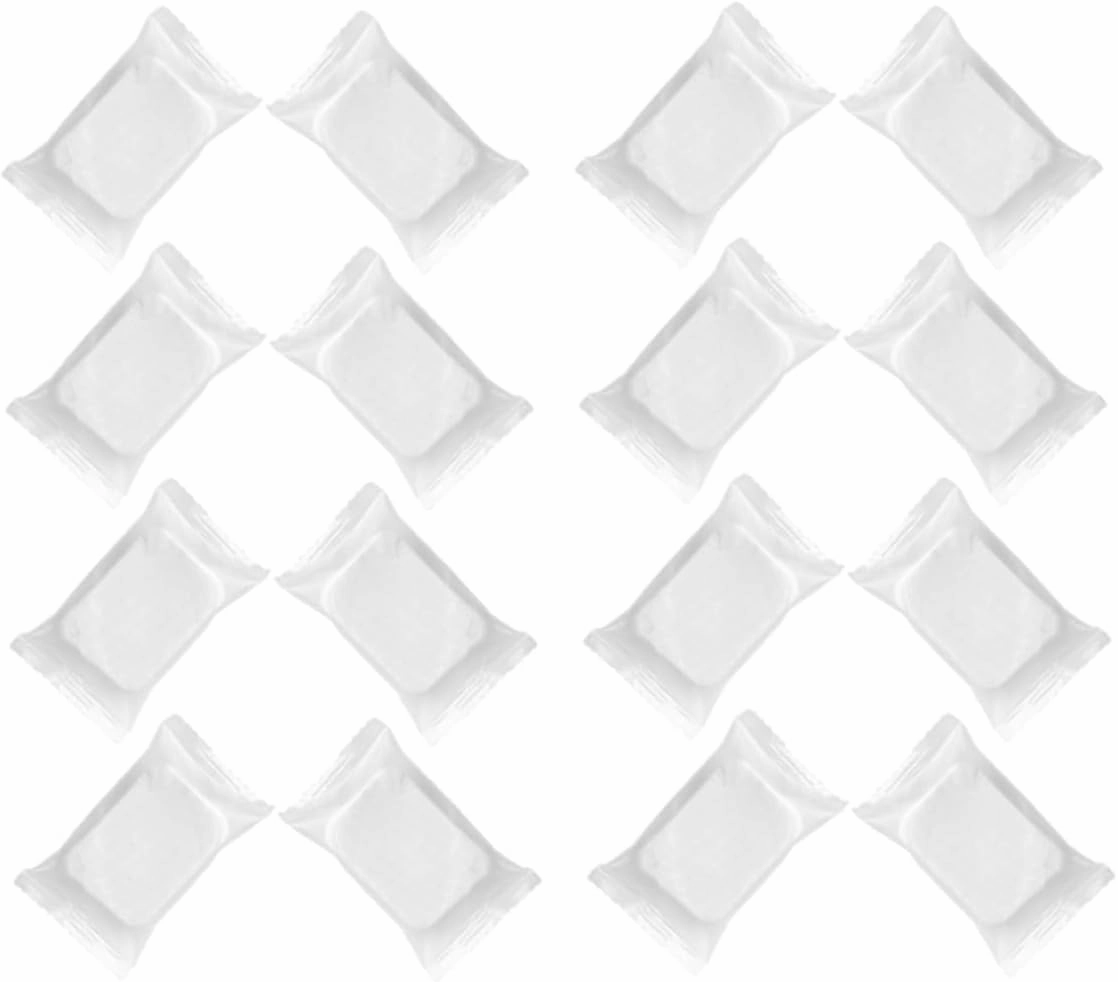 1 Pack Compressed Cotton Pads Gentle Skin Cleaning Makeup Wash Wet Reusable Cotton Pads for Face Pads Cotton Rounds Reusable Face Pads Facial Non-Woven Fabric White