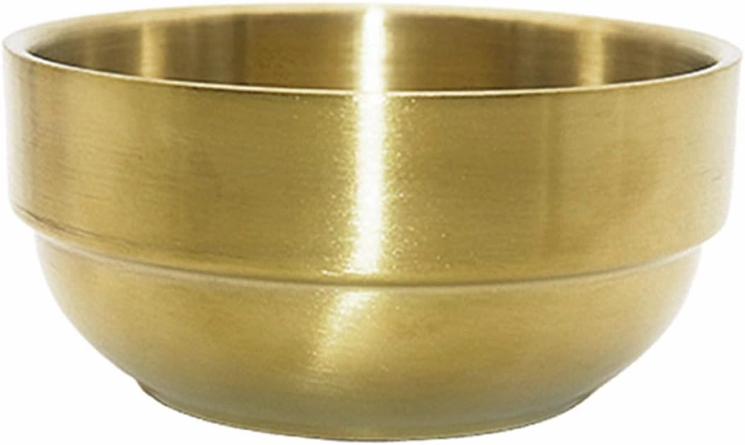 1pc Stainless Steel Foaming Bowl for Men's Facial Cleansing Smooth Edges for Shaving Supplies for Barbershops Bubble Bowl for Grooming