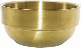 1pc Stainless Steel Foaming Bowl for Men's Facial Cleansing Smooth Edges for Shaving Supplies for Barbershops Bubble Bowl for Grooming