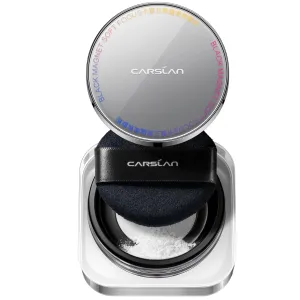 2.0 Black Magnet Soft Focus Make Up Powder, Waterproof Loose Setting Powder, 24H Longlasting, Oil Control, Talc-Free Face Powder, 03 Translucent For Sensitive Skin, 0.28Oz