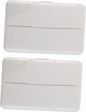 2000pcs Disposable Non-Woven Makeup Pads Soft Facial Cleaning Tool for Makeup Removal Skin Care and Nail Polish Gentle Flexible and Convenient for Travel