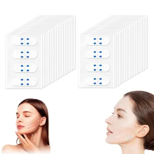 2024 NEW Invisible Face Lifter Tape, Face Tape Lifting Invisible, Neck Tape Lifting Facelift Tape for Face Invisible, Tapes for Lifting Sagging Skin Eyes Neck Double Chin (160 PCS)