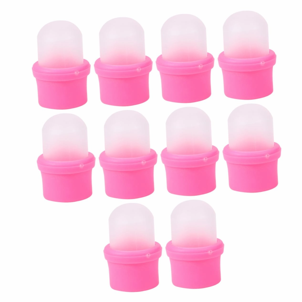 20 PCS finger clips gel remover nail polish remover clips gel nail remover clips Nail Art Soak Off Cap nail clips gel removal gel soak off caps makeup remover Manicure tools