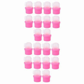 20 PCS finger clips gel remover nail polish remover clips gel nail remover clips Nail Art Soak Off Cap nail clips gel removal gel soak off caps makeup remover Manicure tools