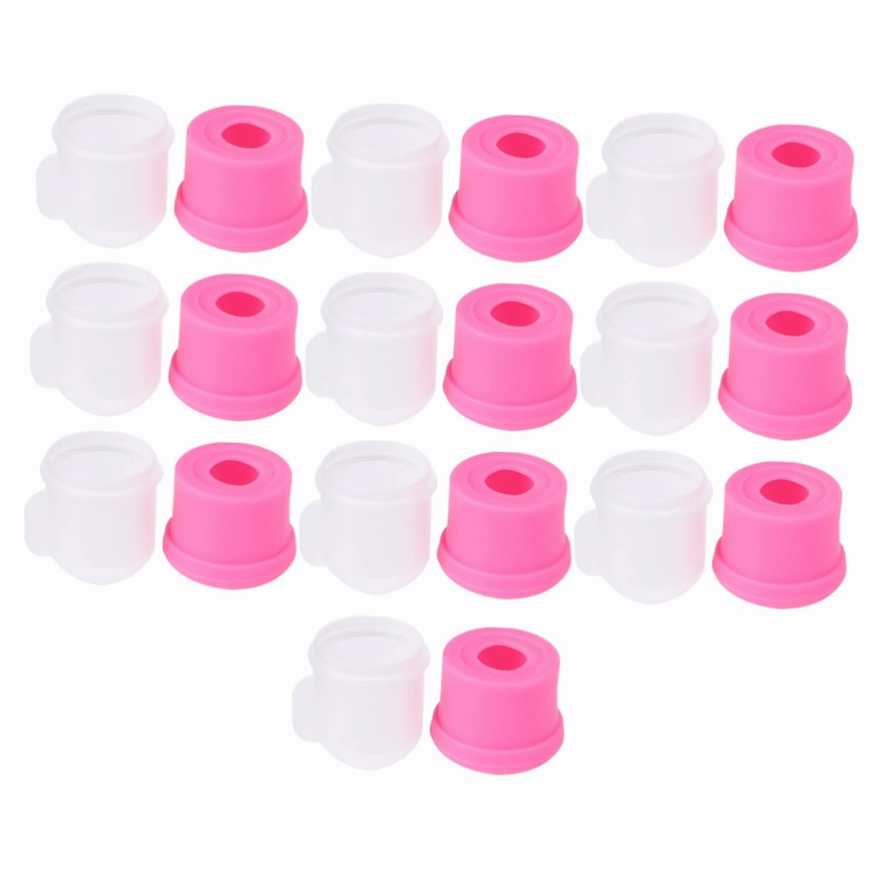 20 PCS finger clips gel remover nail polish remover clips gel nail remover clips Nail Art Soak Off Cap nail clips gel removal gel soak off caps makeup remover Manicure tools