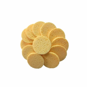 20pcs Skin-friendly Round Cotton Pads Soft Makeup Sponges for Gentle Facial Cleansing Skin Color for Daily Use Deep Pore Cleaning and Oil Removal