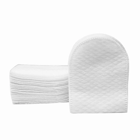 240pcs Make up Pads Makeup Pad U-Shaped Cotton Pads Facial Cotton Pads Round Cotton Pads Cotton Rounds Makeup Remover Pads U- Shaped Pocket Cotton Pad Large Reusable Pad for Lotion