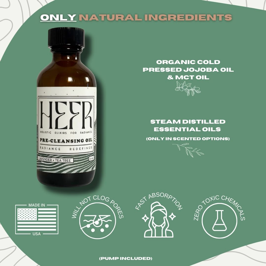 2 oz Oil Cleanser Lavender with Tea Tree