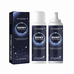 2pcs Film-Forming Highlighter Spray - Fine Mist Shimmer Glow Setting Spray for Face, Body & Hair Natural Dewy Finish Long-Lasting Radiant Shine Ideal for All Skin Tones & Occasions