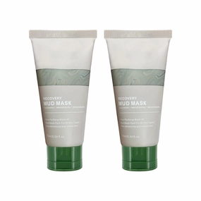 2PCS Recovery Mud Mask | Relief Mud Mask | Mud Masks for Face | Hydrating & Moisturizing Deep Pore Cleanser.