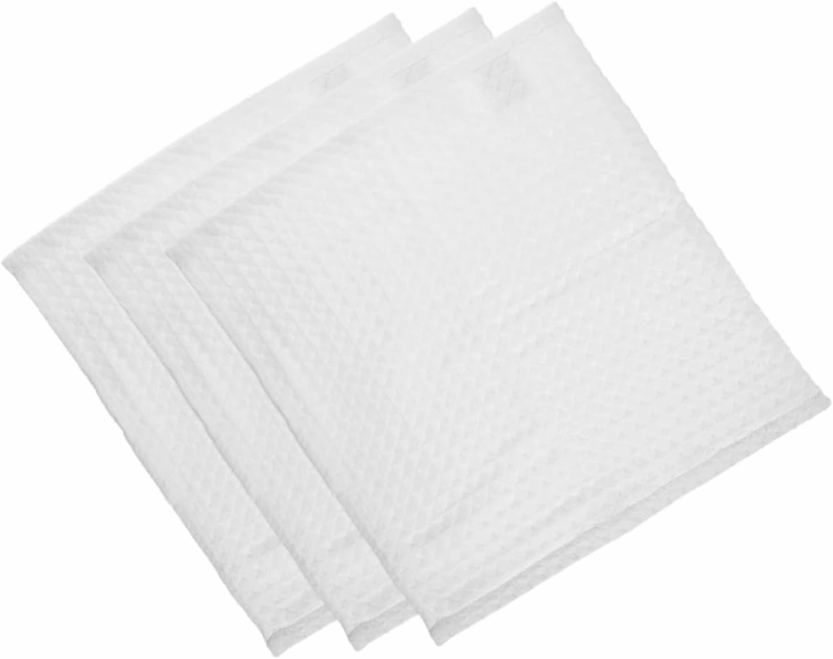 2sets Cotton Towels Square Face Washing Cloths Reusable Makeup Remover Pads Soft Hand Towels 3pcs*2