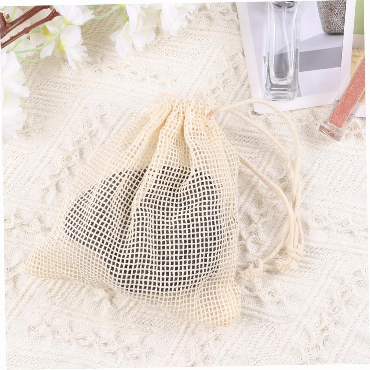 2sets Makeup Removal Pads Reusable Face Cloths Soft Cleaning Washable Makeup Removal Towels 10pcs*2