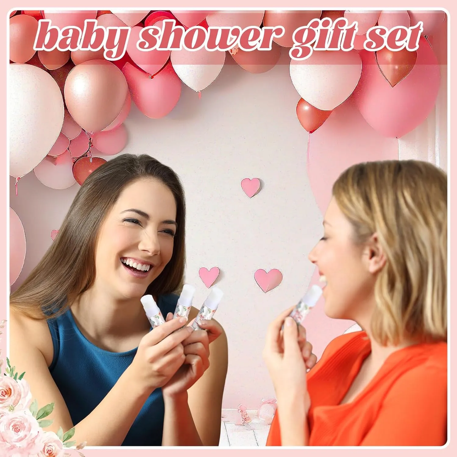30 Pack Elephant Party Gifts Baby Shower Games Prizes Bulk Lip Balms Favors for Winners Adults Guests Gender Reveal Favors Decorations Baby Shower Souvenirs Gift Bags Stuffers