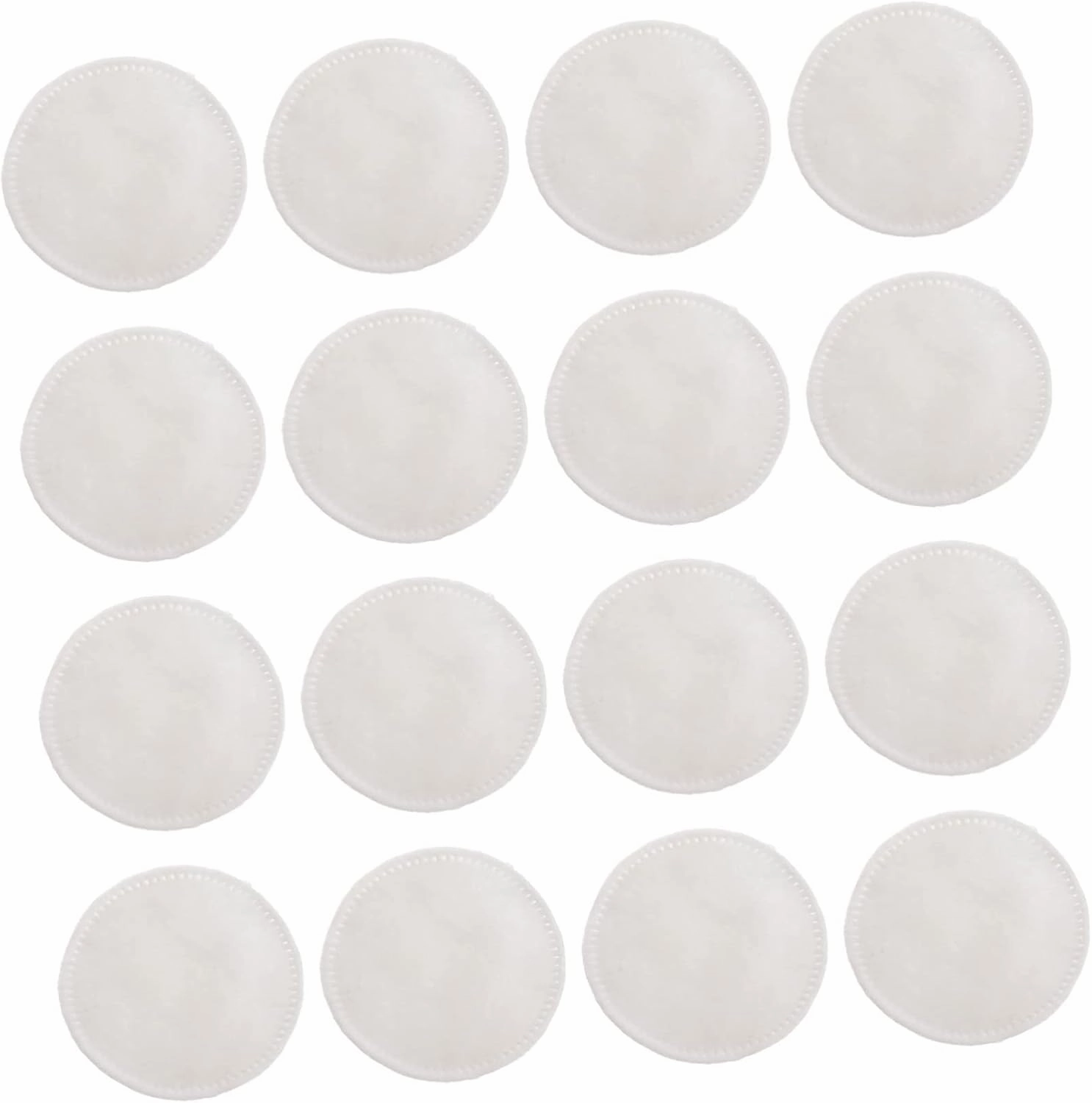 300 Pcs Organic Makeup Pads face Cotton Pads Cotton Wool Pads Makeup Remover Organic Cotton Rounds Makeup Cotton Round Pads Clean Makeup face Wipes White Facial Cotton