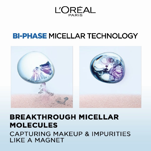 3-in-1 Deep Cleansing Micellar Water for long wear makeup remover