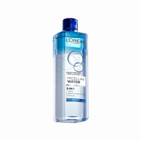 3-in-1 Deep Cleansing Micellar Water for long wear makeup remover