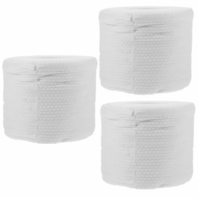 3 Rolls Soft Face Towel Face Cloths for Drying Soft Comfortable for Beauty Salons