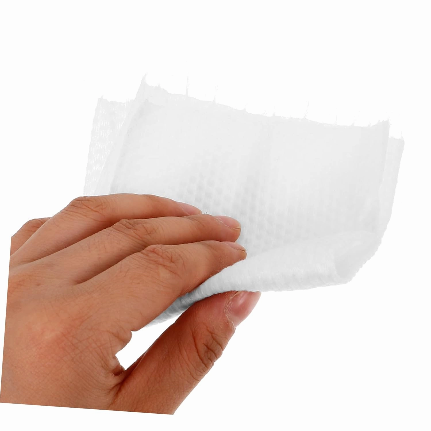 3 Rolls Soft Face Washcloth Disposable Facial Tissue for Drying Washing Face Cotton Towels for Beauty Salons Easy Travel Pack Gentle on Skin