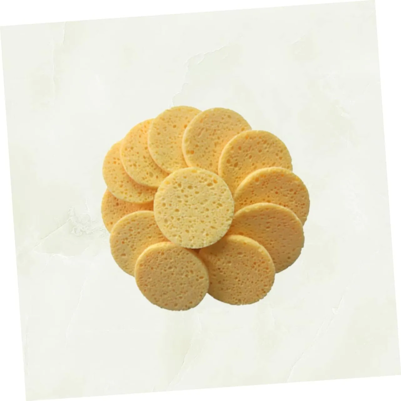 40pcs Skin-Friendly Makeup Cotton Pads Cleaning Puff Soft Exfoliating Sponges for Deep Cleansing Safe for Skin for Daily Makeup Removal