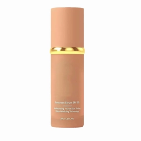 4-in-1 Bionic Color-Changing Skin Foundation Sunscreen Serum SPF 50–Lightweight, Buildable Coverage, Natural Finish, Hydrating & Brightening Foundation, Conceals Imperfections & Evens Skin Tone