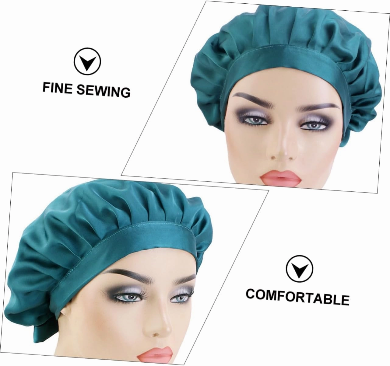 4 Pcs Hair Cap Hats Has Maternal Hat Adult Cap Sleeping Hat Household Sleep Cap Pregnant Women Sleep Hat