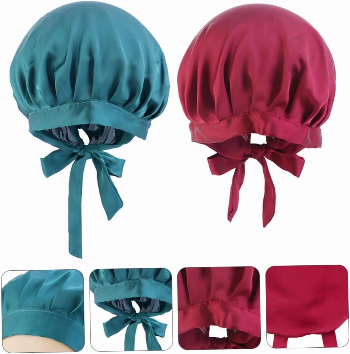 4 Pcs Hair Cap Hats Has Maternal Hat Adult Cap Sleeping Hat Household Sleep Cap Pregnant Women Sleep Hat