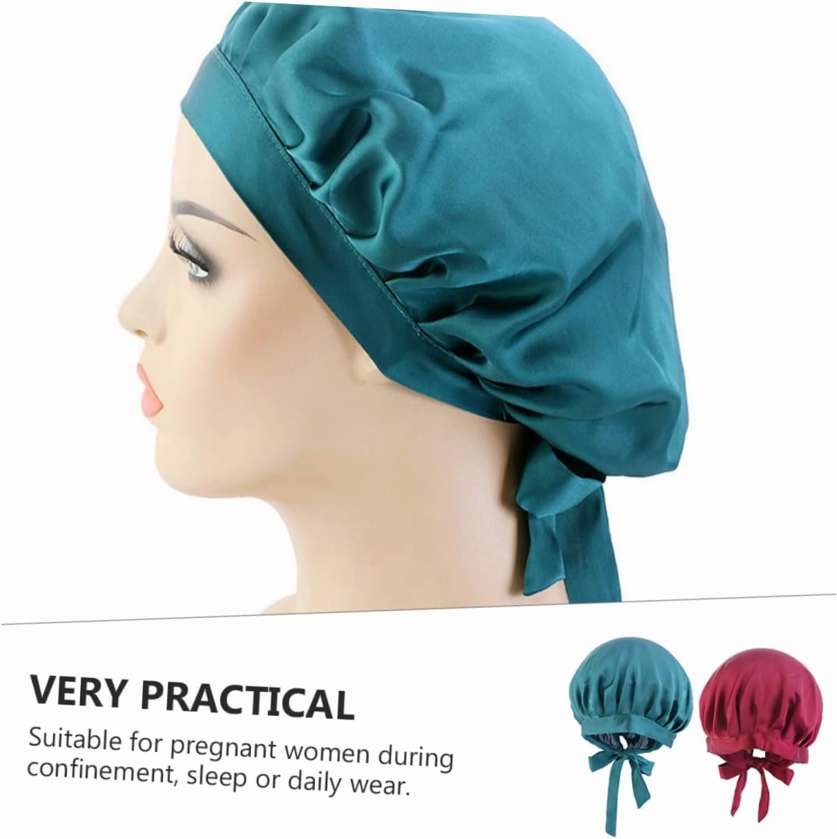 4 Pcs Hair Cap Hats Has Maternal Hat Adult Cap Sleeping Hat Household Sleep Cap Pregnant Women Sleep Hat