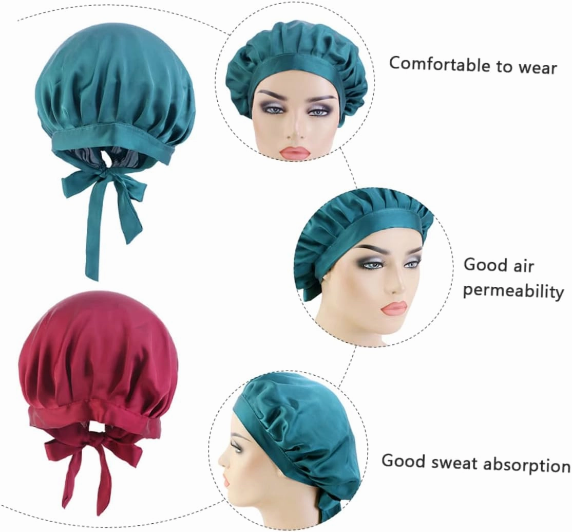 4 Pcs Hair Cap Hats Has Maternal Hat Adult Cap Sleeping Hat Household Sleep Cap Pregnant Women Sleep Hat
