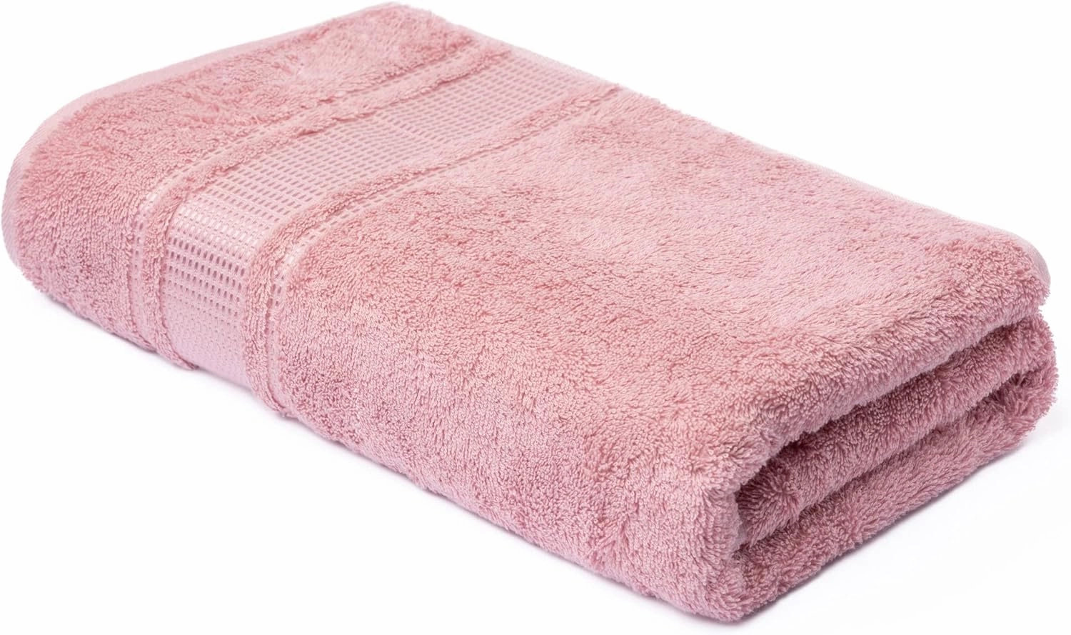 4 Piece Washcloth Set, 100% Turkish Cotton Towels for Body and Face, 12 in x 12 in, Absorbent, Quick Dry, Durable and Soft, Baby Towels, Wash Rags for Kitchen, Powder Pink