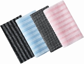 4pcs Back Scrubber Towel Soft Exfoliating Shower Cloth for Gentle Body Scrub for Men and Women Versatile Bathing Essential for Home and Travel