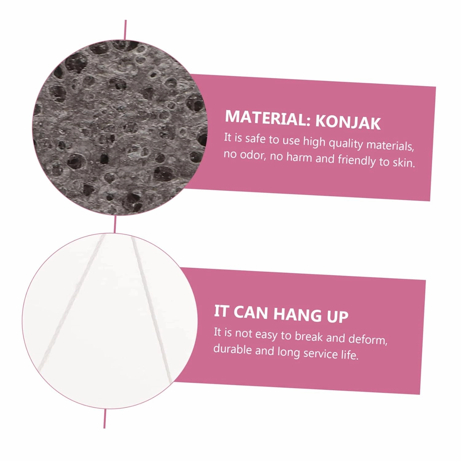 4pcs Facial Cleansing Exfoliating Sponge Face Scrubber for Makeup Removal Gentle Pore Cleansing Tool for Daily Use Soft Easy to Hold