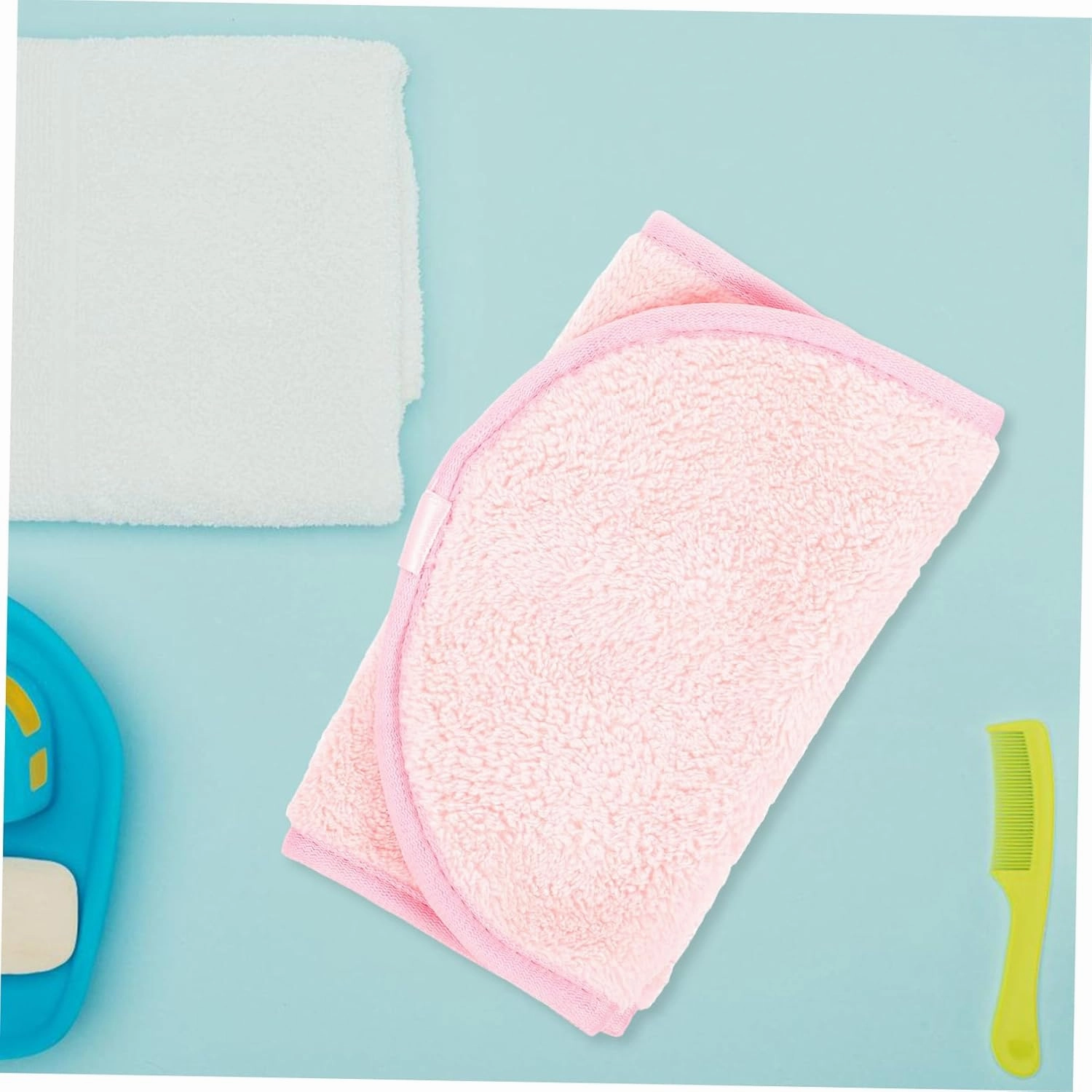 4sets Reusable Makeup Removing Cloths Soft Microfiber Face Wash Towels for Outdoor Camping Travel and Daily Cleansing Skin Friendly Water Absorbing Breathable Design 5pcs*4