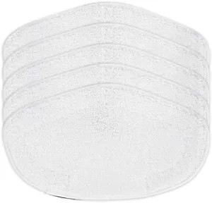 5 Cloths Washable for Polti Vaporetto SV440_Double SV400, Pads for Polti Vaporetto Smart 100_B Mop Sockettes,Vaporetto Steam Mops Cleaner