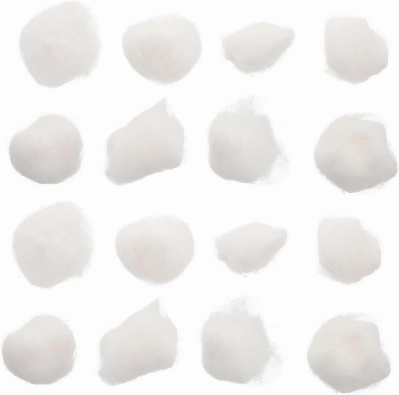 500G Pure Cotton Balls for Makeup Nail Care Soft Absorbent Cleaning Cotton Balls for Nail Polish Removal Daily Use Lightweight Gentle Skin