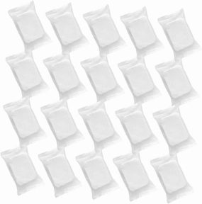 50 Count Compressed Makeup Removal Pads Non-Woven Face Cleaning Pads for Skincare Routine