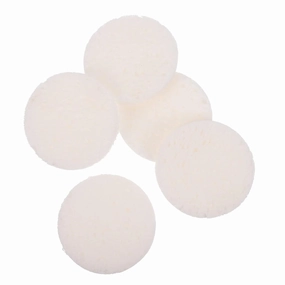 50Pcs Facial Clean Pads Soft Cellulose Facial Cleansing Sponges for Makeup Removal Travel Daily Use Gentle Skin for All Skin Types