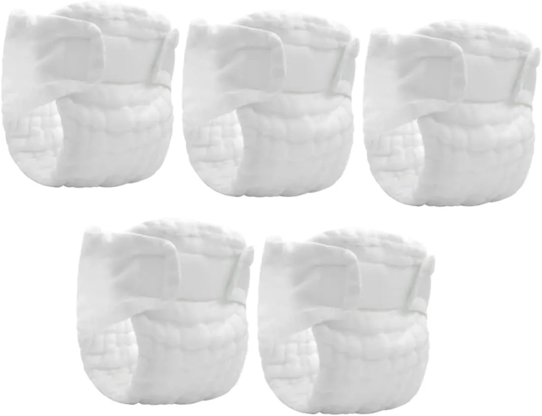 5pcs Baby Diapers Newborn Breathable Washable Cloth Diapers for Toddlers