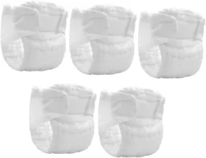 5pcs Baby Diapers Newborn Breathable Washable Cloth Diapers for Toddlers