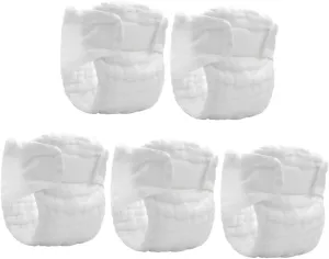 5pcs Reusable Newborn Diapers Washable Inserts New Born Cloth Diapers Comfortable Breathable Size for Newborns