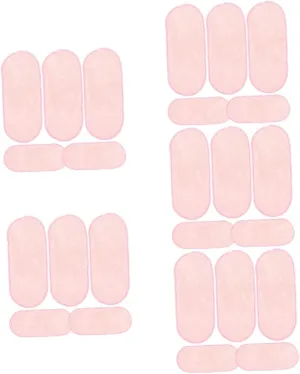 5sets Reusable Face Towels Soft Breathable Makeup Remover Cloths for Camping Absorbing Washcloths for Deep Cleansing Exfoliating Skin 5pcs*5