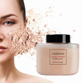 5xLoose Face Powder Semi-Matte Smooth Makeup Oil Control 03, 6 Pcs